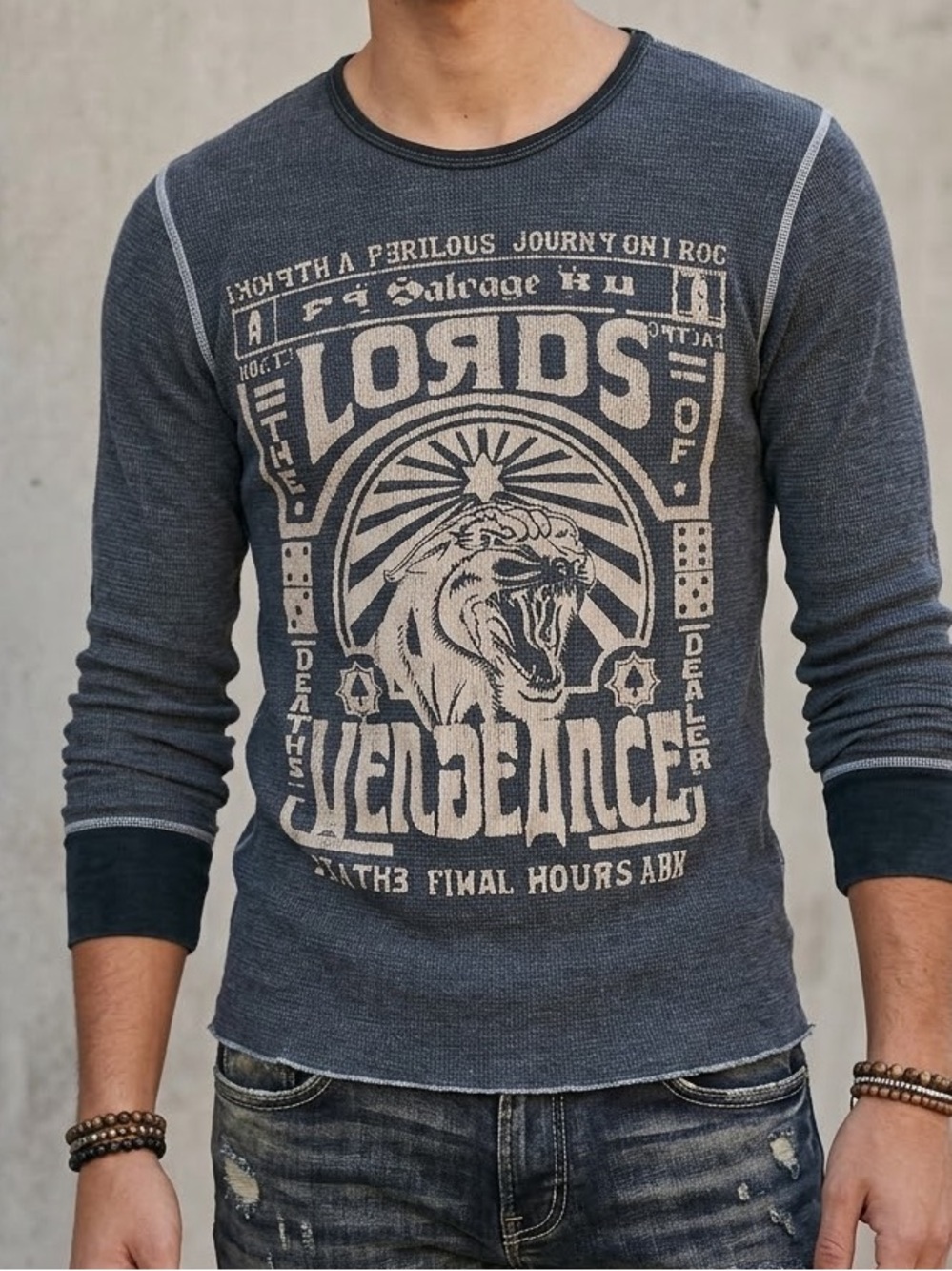 Salvage Long-Sleeve Graphic Tee